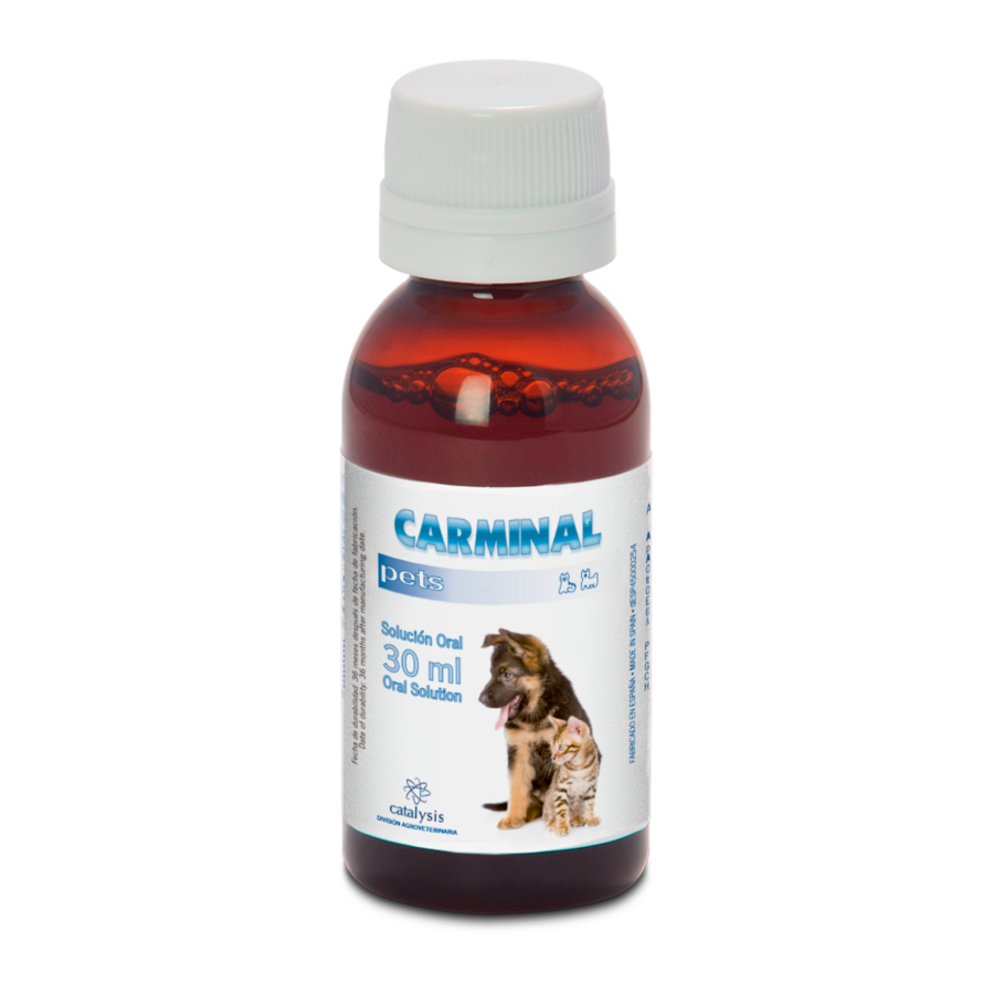 Carminal Pets 150ml & 15x30ml – Natuurlijk aanvullend diervoeder voor ondersteuning van spijsvertering en gezonde maagfunctie bij honden en katten met Aloe Vera, Glutamine en B-vitamines-2