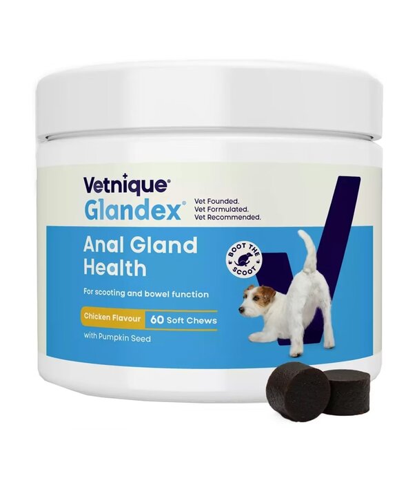 Glandex Glandex Soft Chews – 30 or 60 pieces – natural support for anal gland problems in dogs