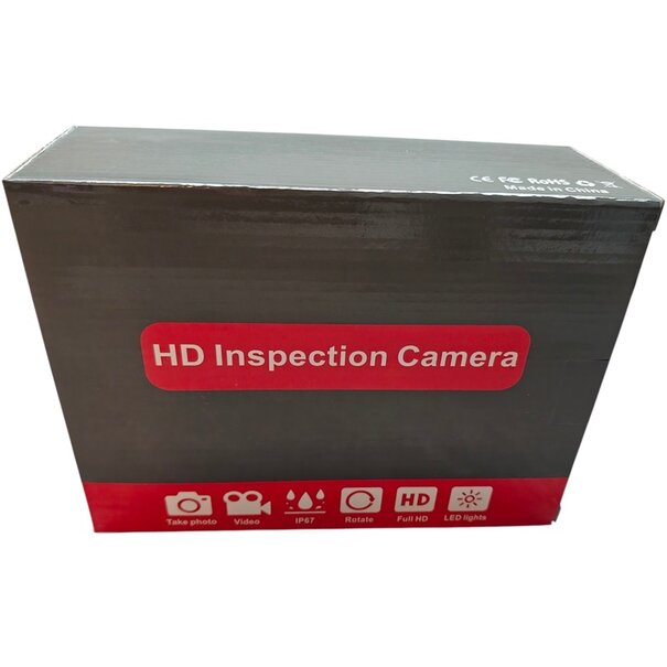 Biosecurity Biosecurity Endoskop 2.0 – 1080P Full HD Dual-Kamera | 5,5 mm | IP67 | 5-Zoll-Display | Inspektion von Trinkwasserleitungen