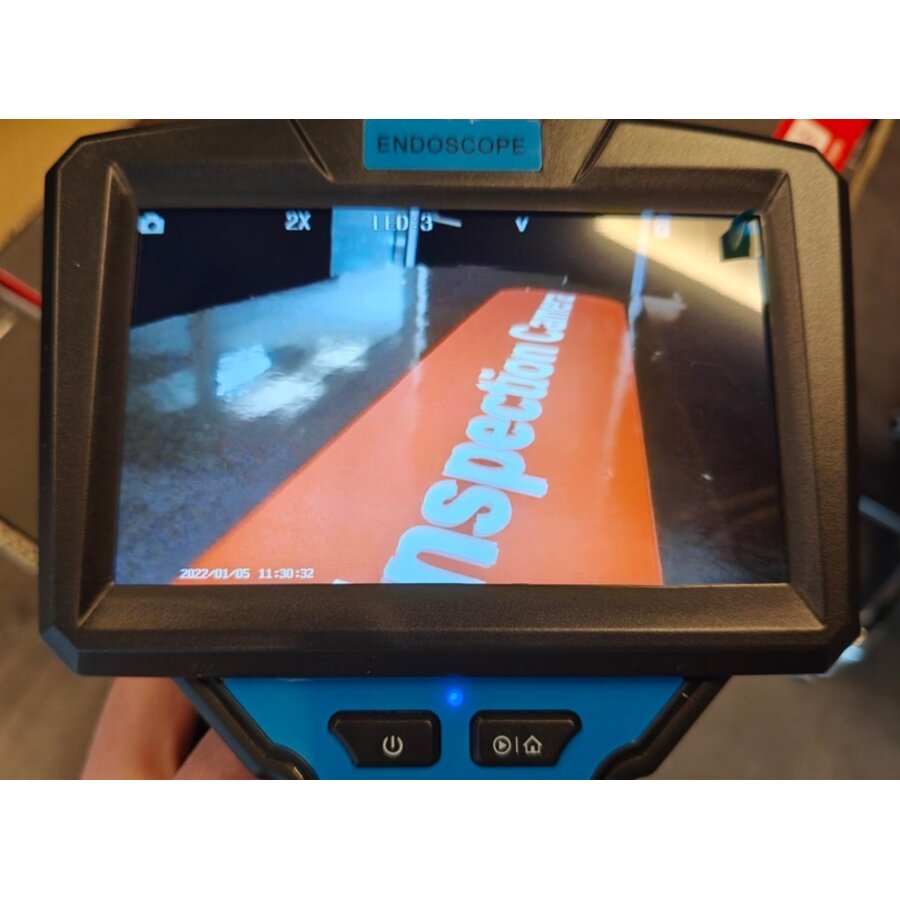 Endoscopio Biosecurity 2.0 – 1080P Full HD Cámara Dual | 5,5 mm | IP67 | Pantalla 5 pulgadas | Inspección de tuberías de agua potable-4