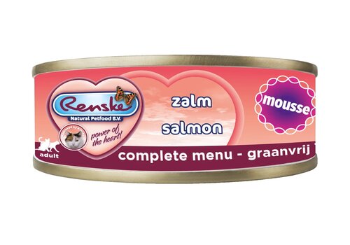 Renske Mousse Chat Saumon 70g 