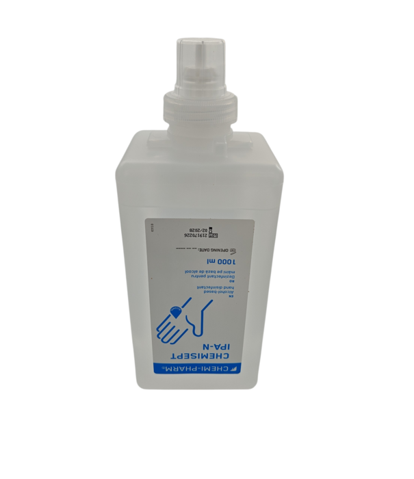 Chemisept IPA-N Chemisept IPA-N 1000ml — Alcoholgebaseerde handdesinfectie navulling voor DENALI Manual dispenser