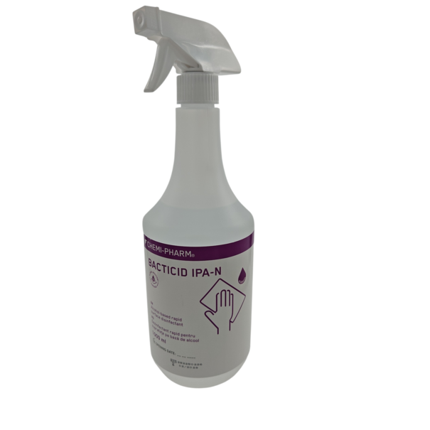 Bacticid IPA-N Bacticid IPA-N 1000ml — Schnell wirkendes alkoholbasiertes Flächendesinfektionsspray für alkoholbeständige Oberflächen