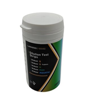 Virkon™ Dilution Test Strips — 60 pcs