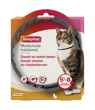 Beaphar Medicated Collar Cat – Against Ticks & Fleas