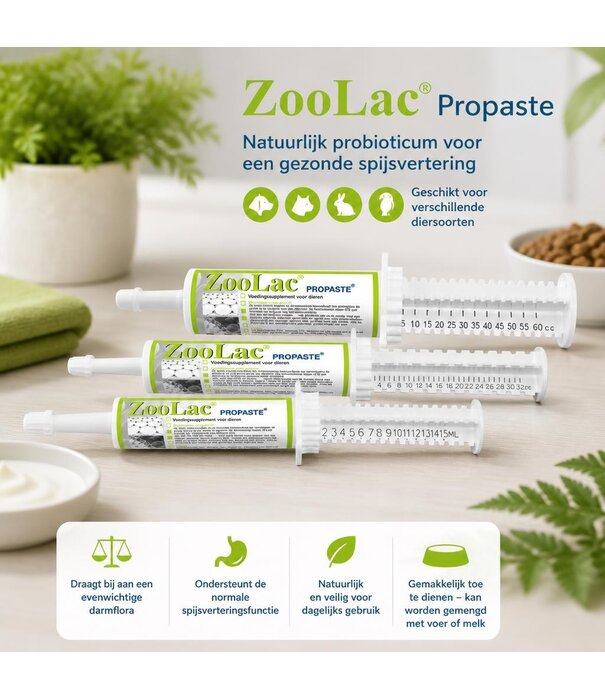 Zoolac Zoolac Propaste 15ml - Beste Probiotika gegen durchfall für alle Tierarten.