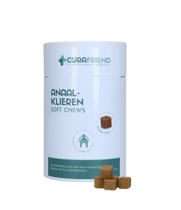 Curafriend CuraFriend Soft Chews glándulas anales para perros – 60 snacks con pre- y probióticos