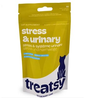 Treatsy Veterinary Care - Kat Supplement Stress & Urinewegen