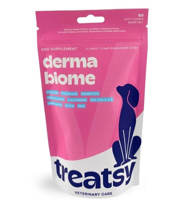 Treatsy Treatsy Veterinary Care - Dermabiome pour Chiens (Allergie, Immunité, IBD)