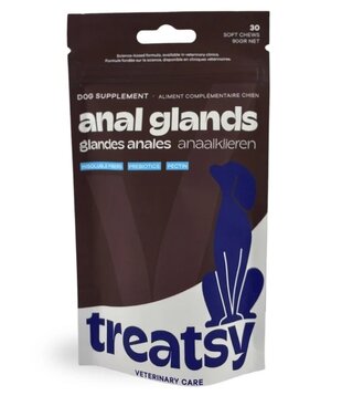 Treatsy Veterinary Care – Complément alimentaire pour chien Glandes anales