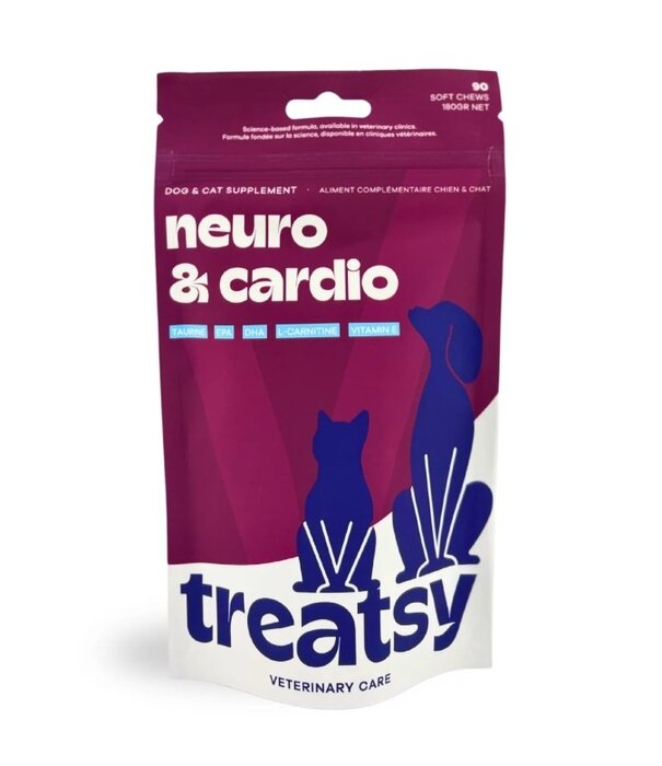 Treatsy Treatsy Veterinary Care - Neuro & Cardio Supplement voor Honden & Katten