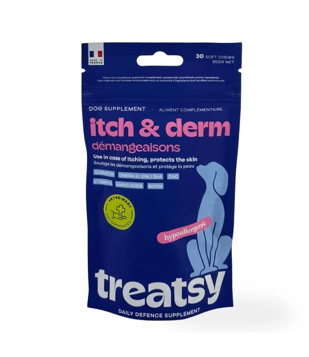 Treatsy Treatsy Daily Defence - Itch & Derm Soft Chews