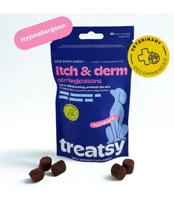 Treatsy Treatsy Daily Defence - Itch & Derm Soft Chews