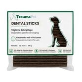 TraumaPet Dental Kauwsticks voor Honden – 47% Lam – Ondersteunt Gebitsverzorging, Helpt Tandplak Verminderen & Frisse Adem – Kruisvorm – 7 Stuks / 170 g
