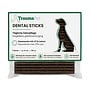TraumaPet Dental Kauwsticks voor Honden – 47% Lam – Ondersteunt Gebitsverzorging, Helpt Tandplak Verminderen & Frisse Adem – Kruisvorm – 7 Stuks / 170 g