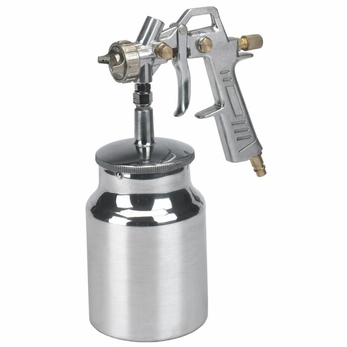 Verfspuit met onderbeker Einhell