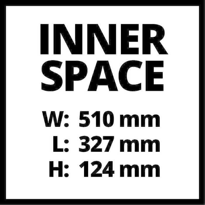 Einhell E-Box Transport-/Opbergkoffer type M55/40