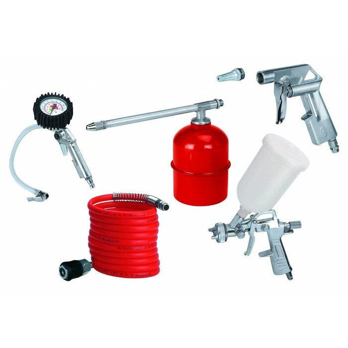 Luchtset voor compressor, 5-delig