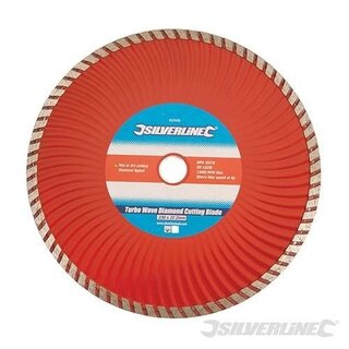 Diamant Turbo Wave snijschijf 230mm