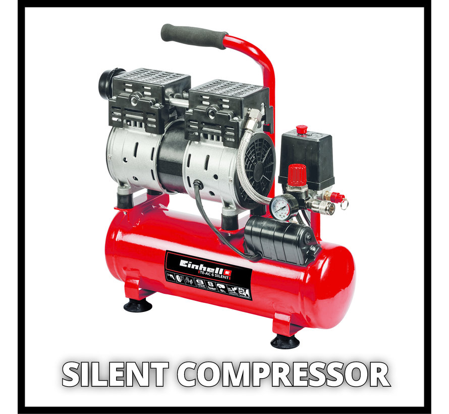 Einhell TE-AC 6 silent Compressor