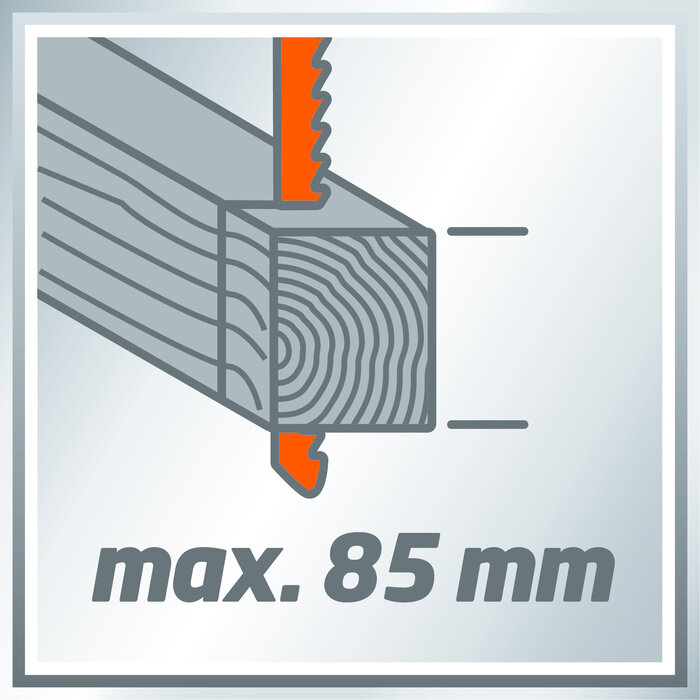 Einhell TC-JS 85 Decoupeerzaag in koffer