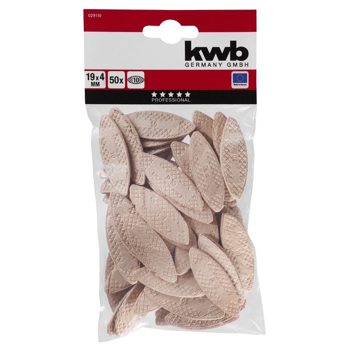 KWB lamellen Size 20, 60x10x4 mm