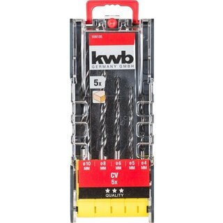 KWB 5-delige Houtboren set 109135