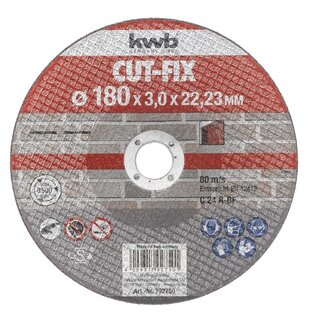 Doorslijpschijf steen 180mm