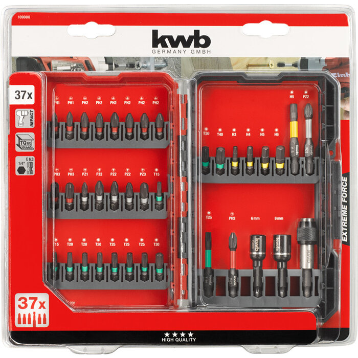 KWB Bitbox Impact 37-dlg. L-box High Quality