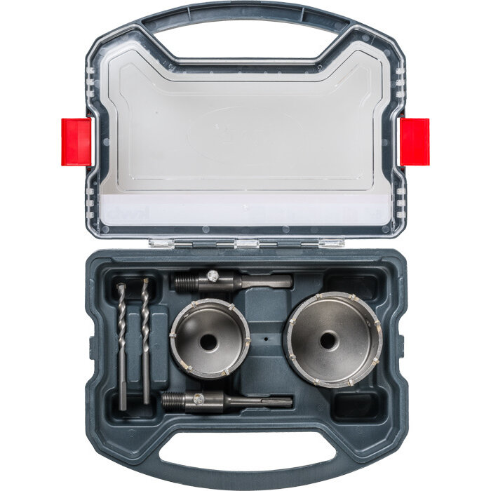 KWB Holle boorkroonen set HARDMETAAL, 6-delig