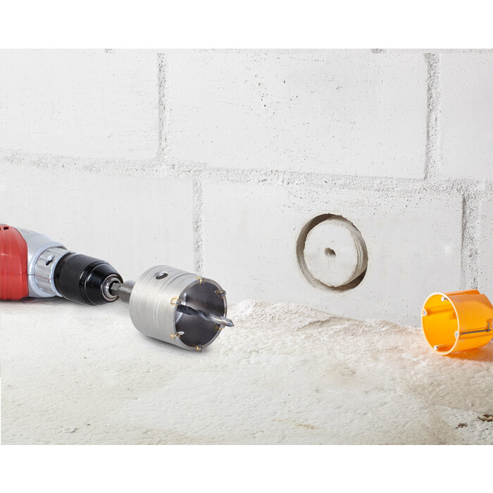 KWB Holle boorkroonen set HARDMETAAL, 6-delig