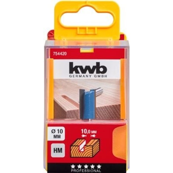 KWB vingerfrees 6mm in cassette