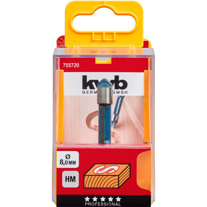 KWB Graveerfrees 8mm HM