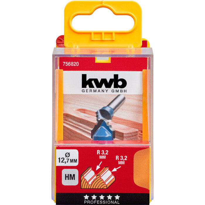 KWB Profielfrees 12,7mm HM