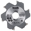 KWB Freesblad - 1 stuk - Ø100 x 22 x 3,0 mm / 6 T