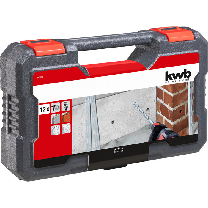 KWB SDS Plus borenset 12-delig