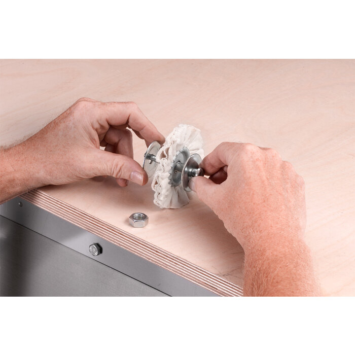 KWB Polijst set 5-delig voor boormachine