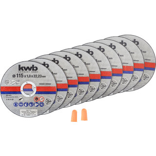 Doorslijpschijf DUN 115 x 1,0 x 22,23 mm