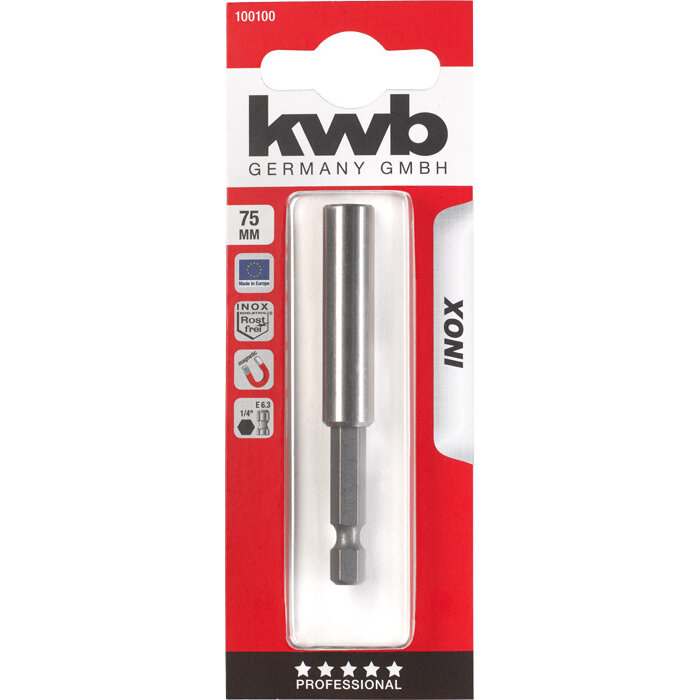 KWB Magnetische bithouder 58 mm INOX