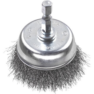 Komborstel, HSS-staaldraad, golvend 70 mm