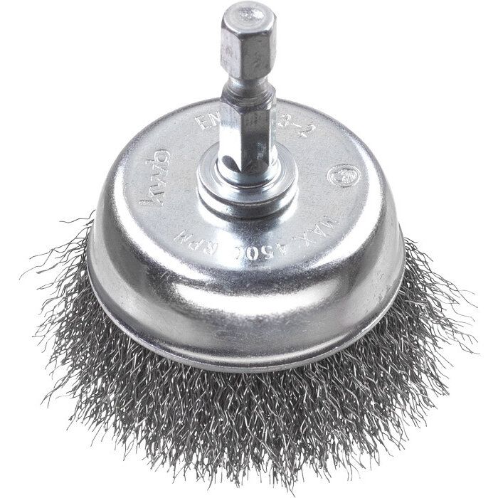 KWB Komborstel, HSS-staaldraad, golvend 70 mm