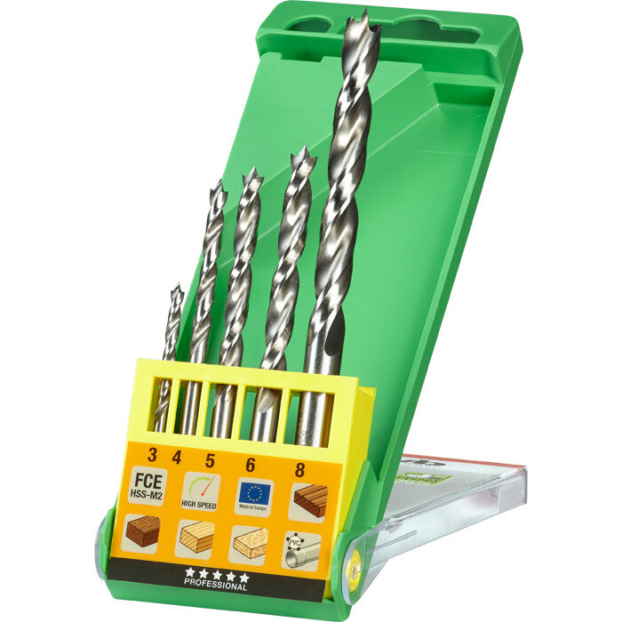 KWB Hardhoutboren set  FCE 5-delig