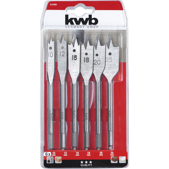 KWB Speedboren Set 6-delig