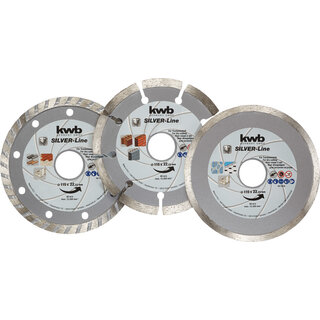 Diamant Slijpschijven set 125mm