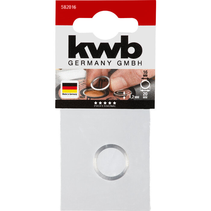 KWB Reduceerring voor cirkelzaagbladen 20-16 mm