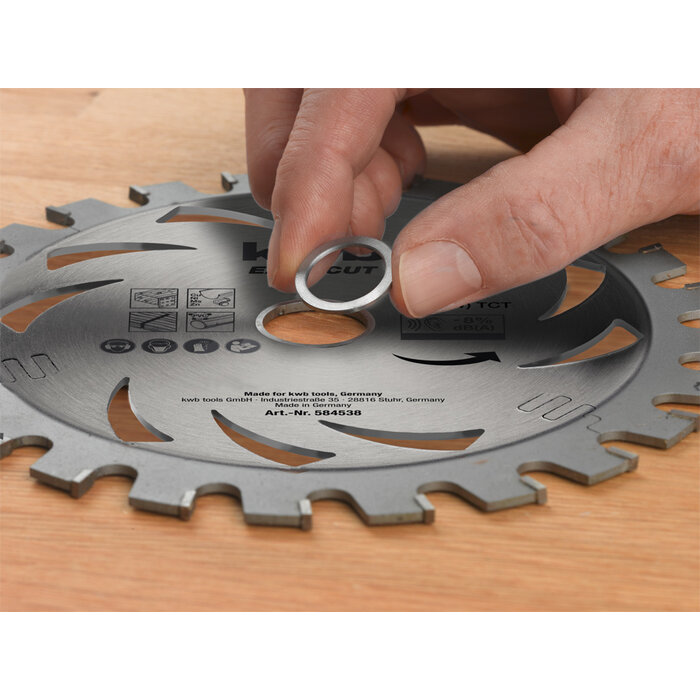 KWB Reduceerring voor cirkelzaagbladen 30-16 mm