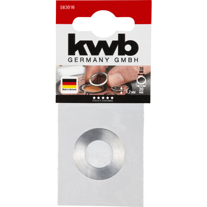 KWB Reduceerring voor cirkelzaagbladen 30-16 mm