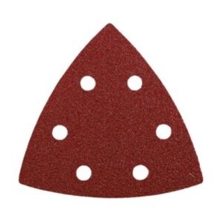 Schuurpapier driehoek 20 stuks assorti