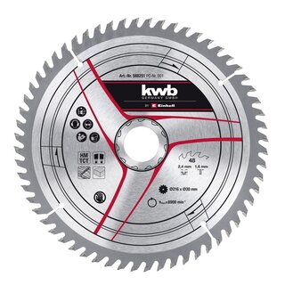 KWB Zaagblad 210 x 30 x 1,2 mm 40 Tands