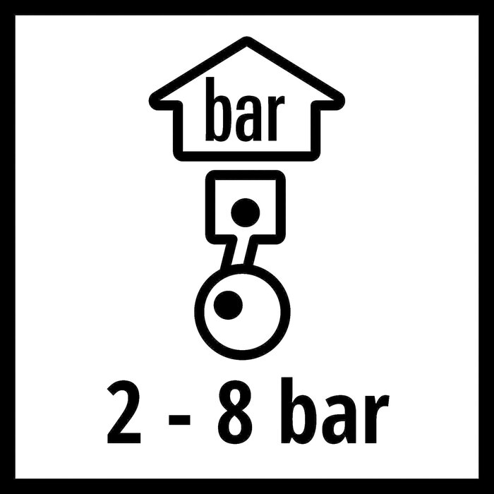 Pneumatische Blaaspistool 7-delig